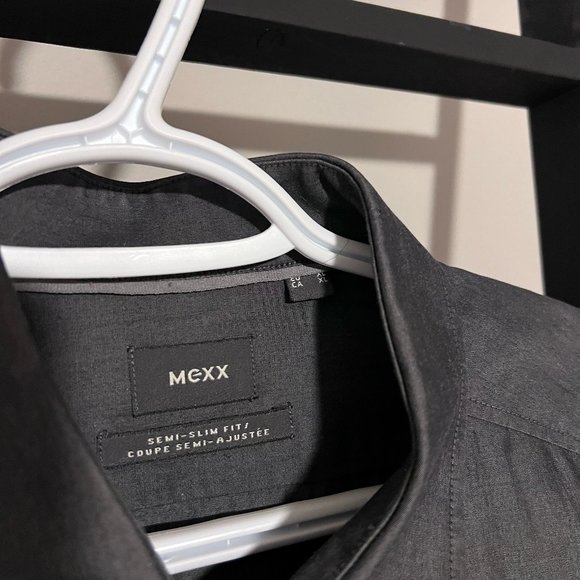 Mexx Dress Shirt - Dark Grey - Size XL - Semi-Slim FIt - Picture 2 of 3